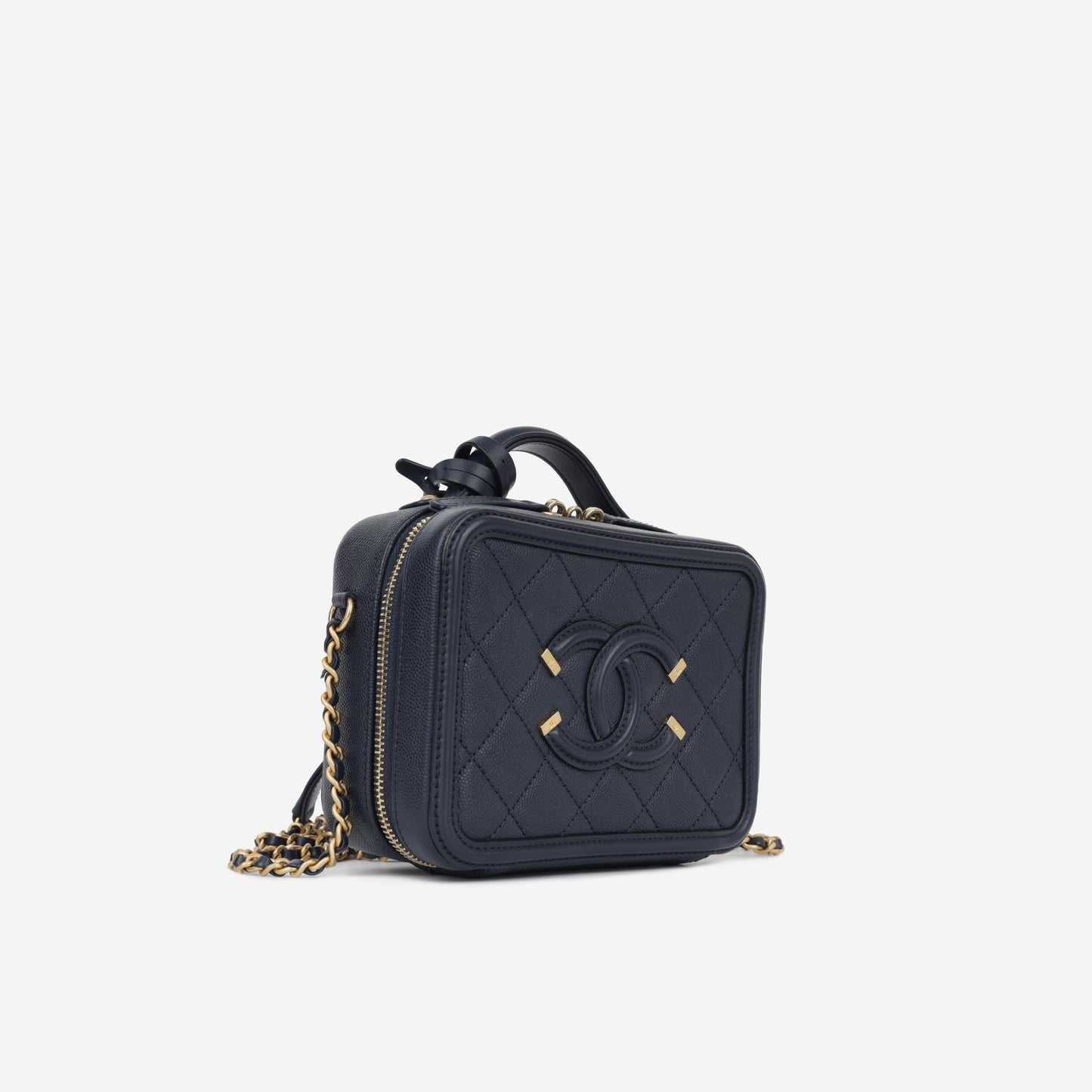 Chanel Filigree CC Vanity Case - Small