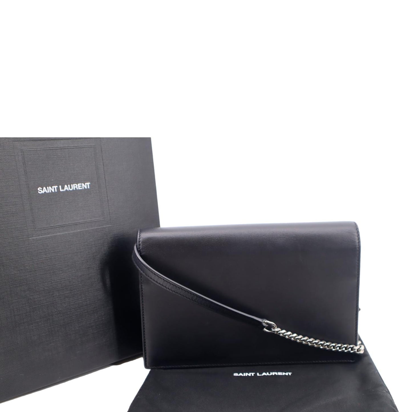 YVES SAINT LAURENT Kate Tassel Leather Crossbody Bag Black