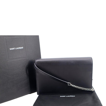 YVES SAINT LAURENT Kate Tassel Leather Crossbody Bag Black