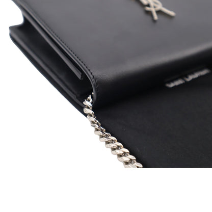 YVES SAINT LAURENT Kate Tassel Leather Crossbody Bag Black