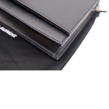 YVES SAINT LAURENT Kate Tassel Leather Crossbody Bag Black