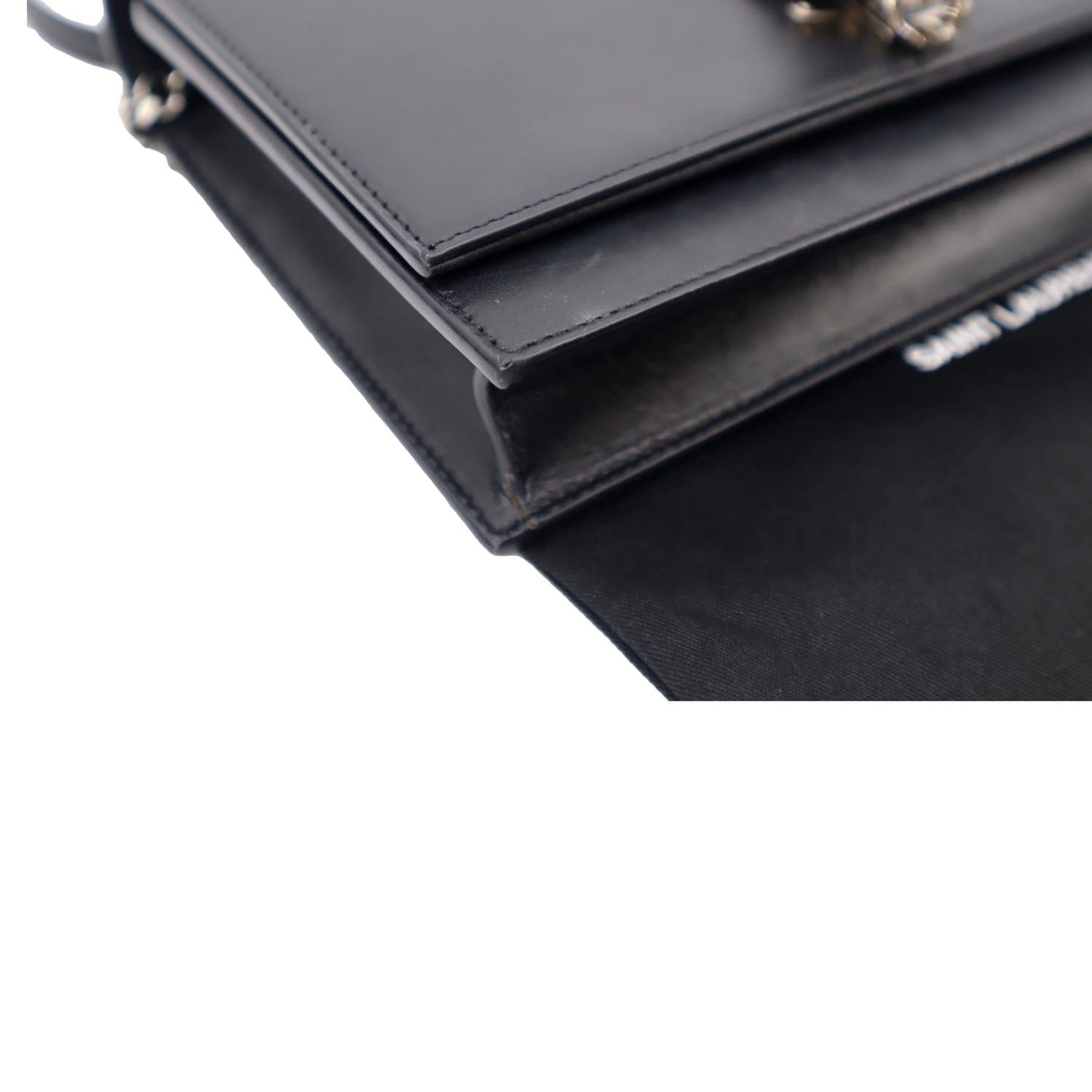 YVES SAINT LAURENT Kate Tassel Leather Crossbody Bag Black