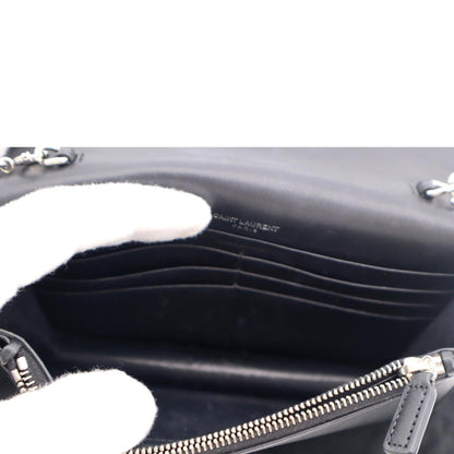 YVES SAINT LAURENT Kate Tassel Leather Crossbody Bag Black