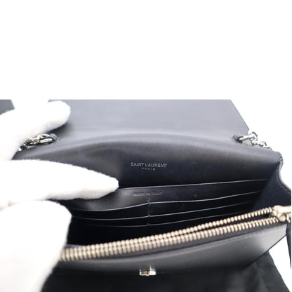 YVES SAINT LAURENT Kate Tassel Leather Crossbody Bag Black