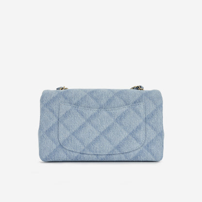 Chanel Mini Rectangular - Light Denim