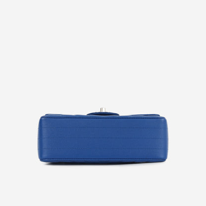 Chanel Mini Rectangular - Blue Chevron
