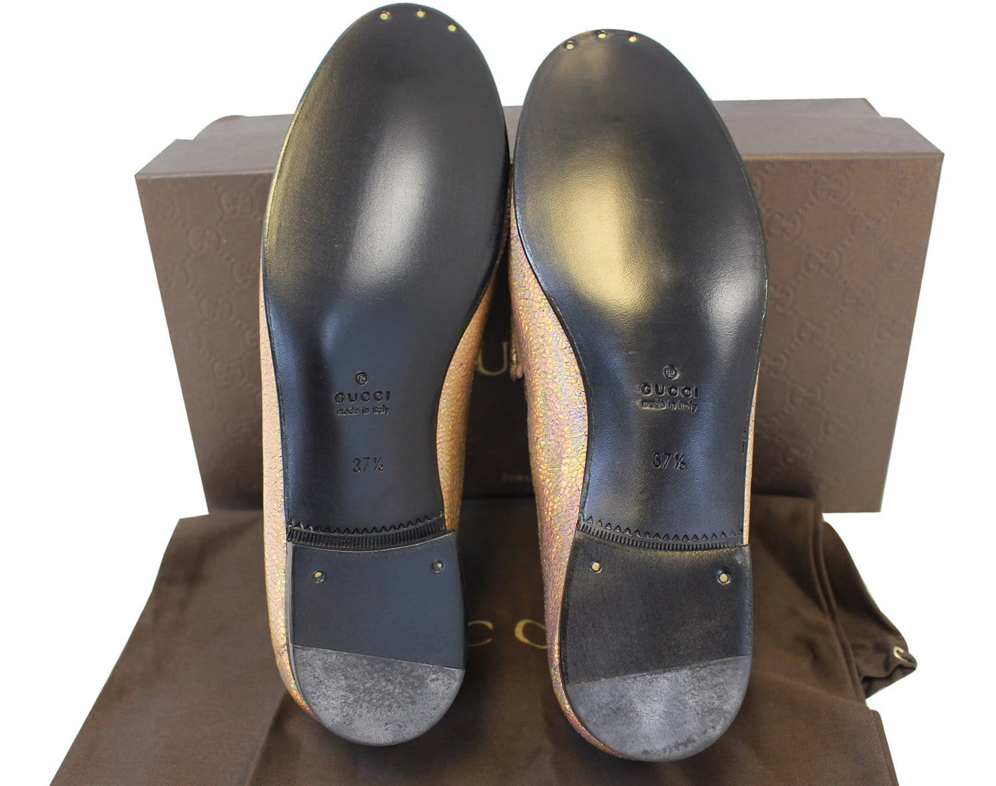 Gucci Shoes Fawn Cracked Leather - Gucci Leather Loafer Horsebit