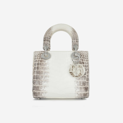 Christian Dior Small Lady Dior - Himalayan Crocodile