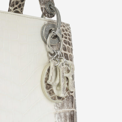 Christian Dior Small Lady Dior - Himalayan Crocodile