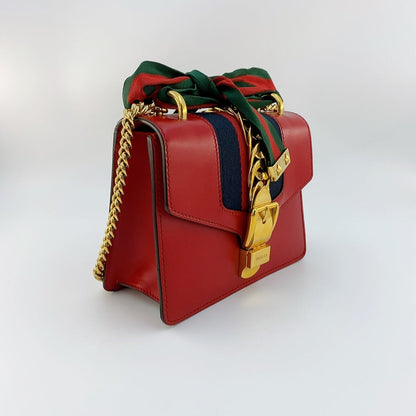 Gucci SyLouis Vuittonie Mini in Red