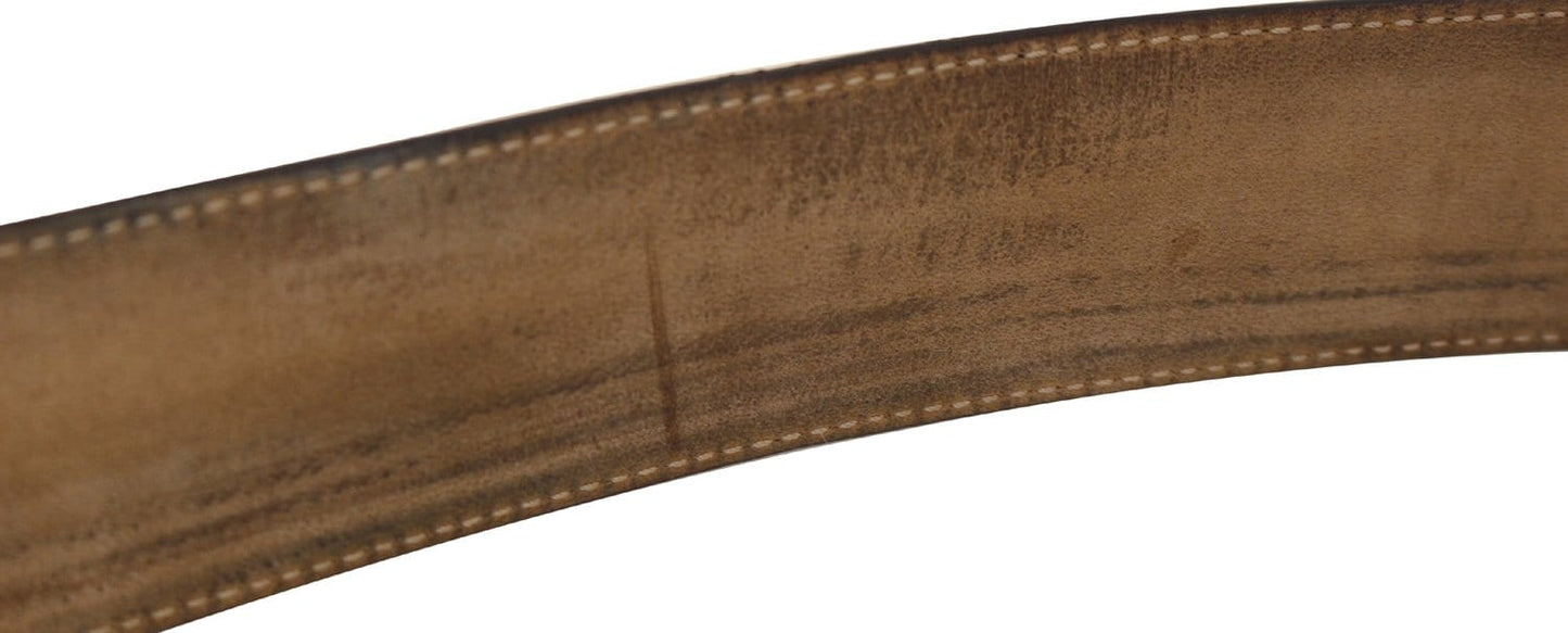 GUCCI Interlocking G Guccissima Leather Signature Belt Size 100/40