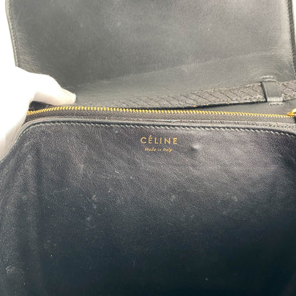 Celine Box Python Bag Black