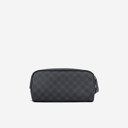 Louis Vuitton Dopp Kit Toilet Pouch - Damier Graphite