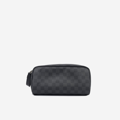 Louis Vuitton Dopp Kit Toilet Pouch - Damier Graphite