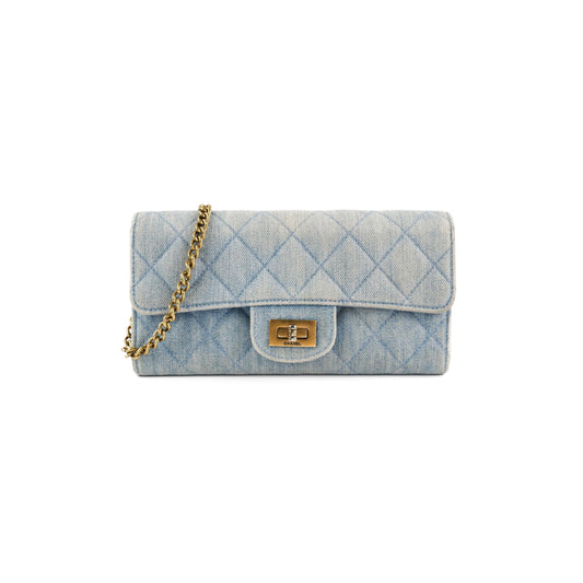 Chanel Reissue Denim Long Wallet