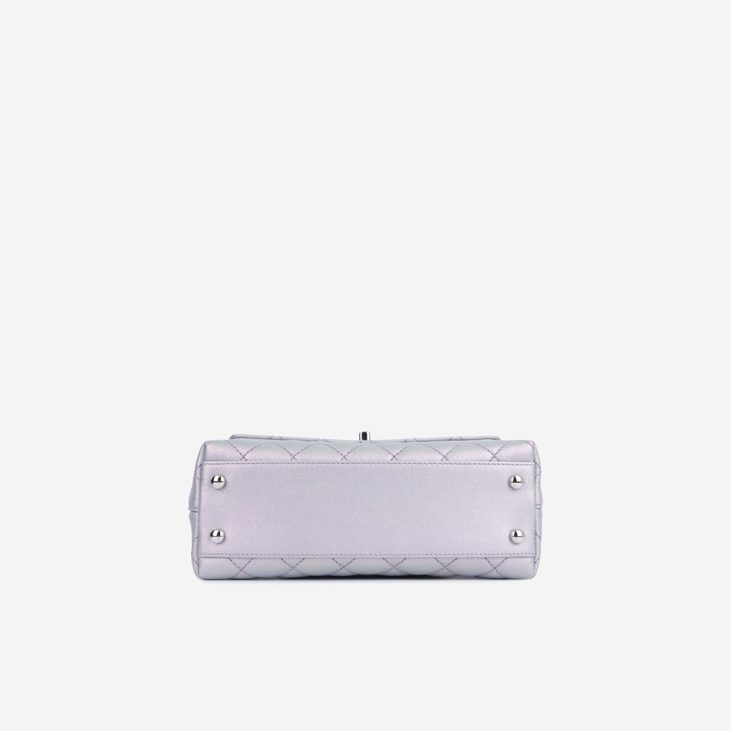 Chanel Small Coco Handle - Purple Iridescent