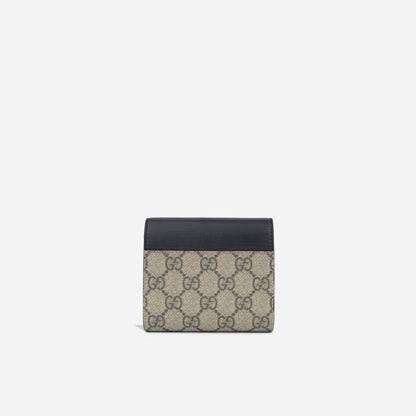 Gucci Padlock Flat GG Wallet
