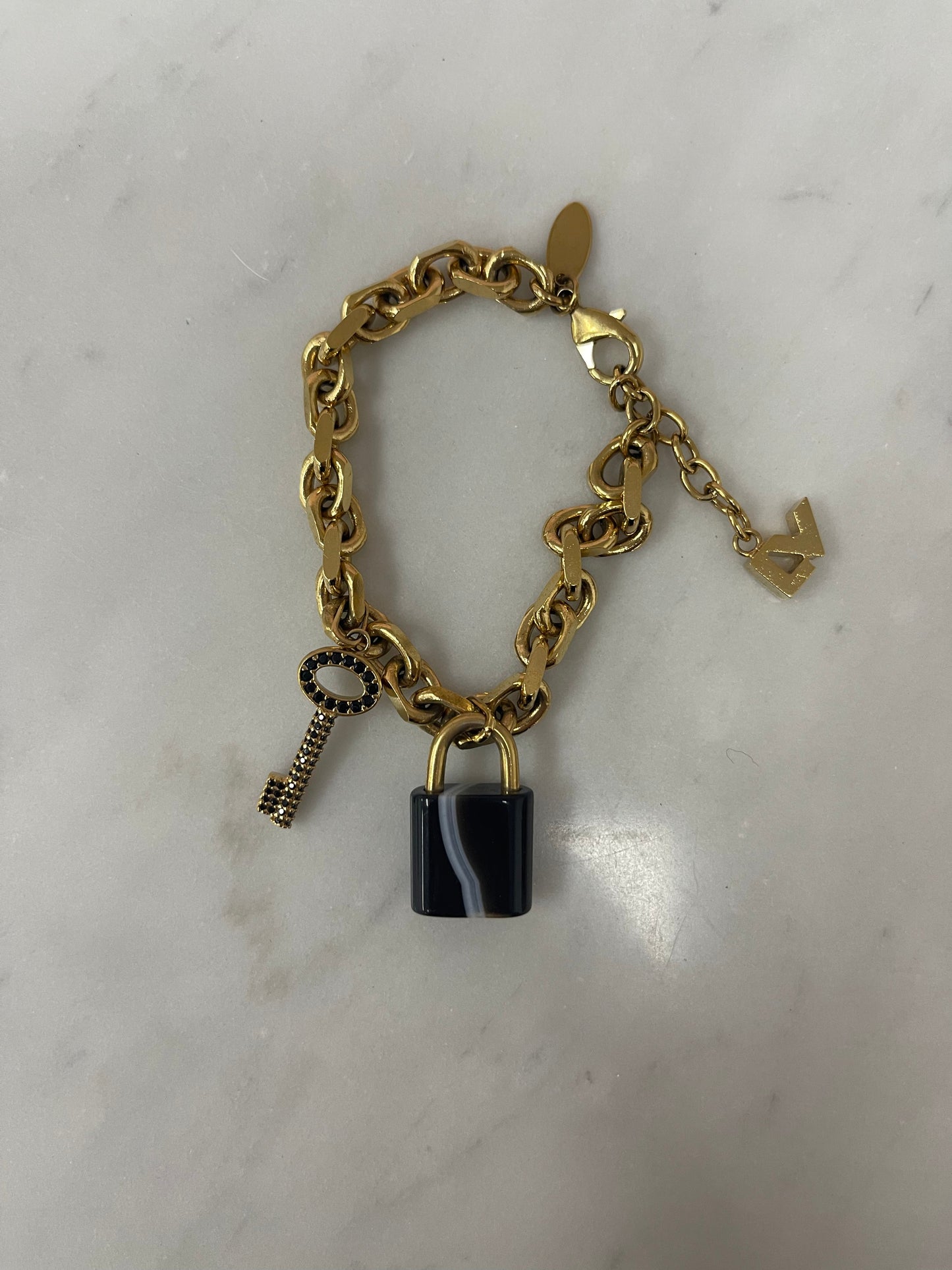 Louis Vuitton Padlock Bracelet