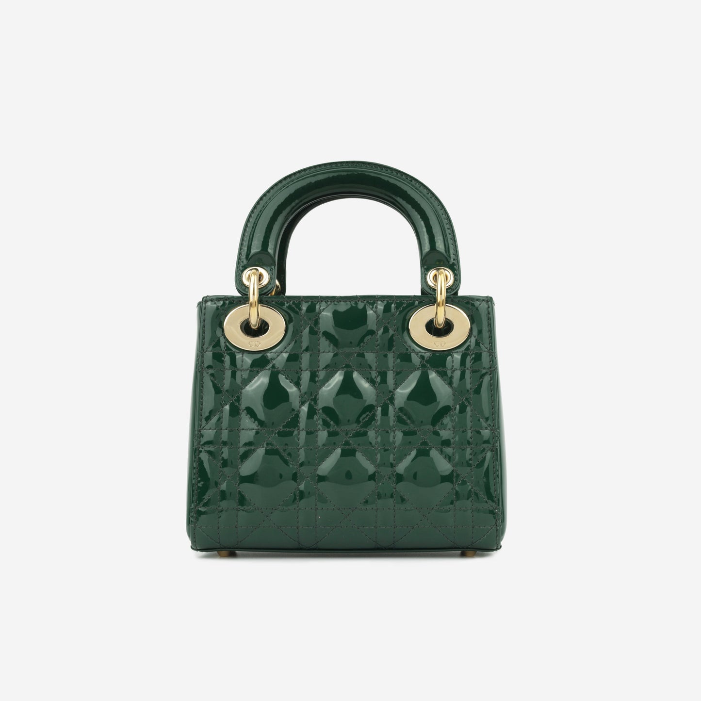 Christian Dior Mini Lady Dior - Hunter Green