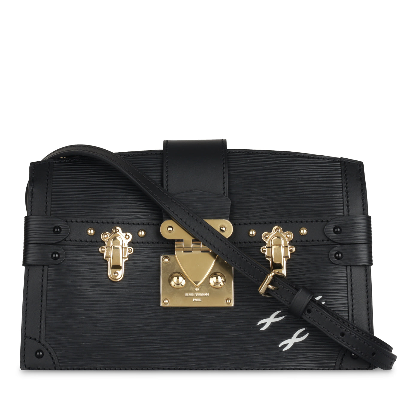 Louis Vuitton Trunk Clutch - Black Epi