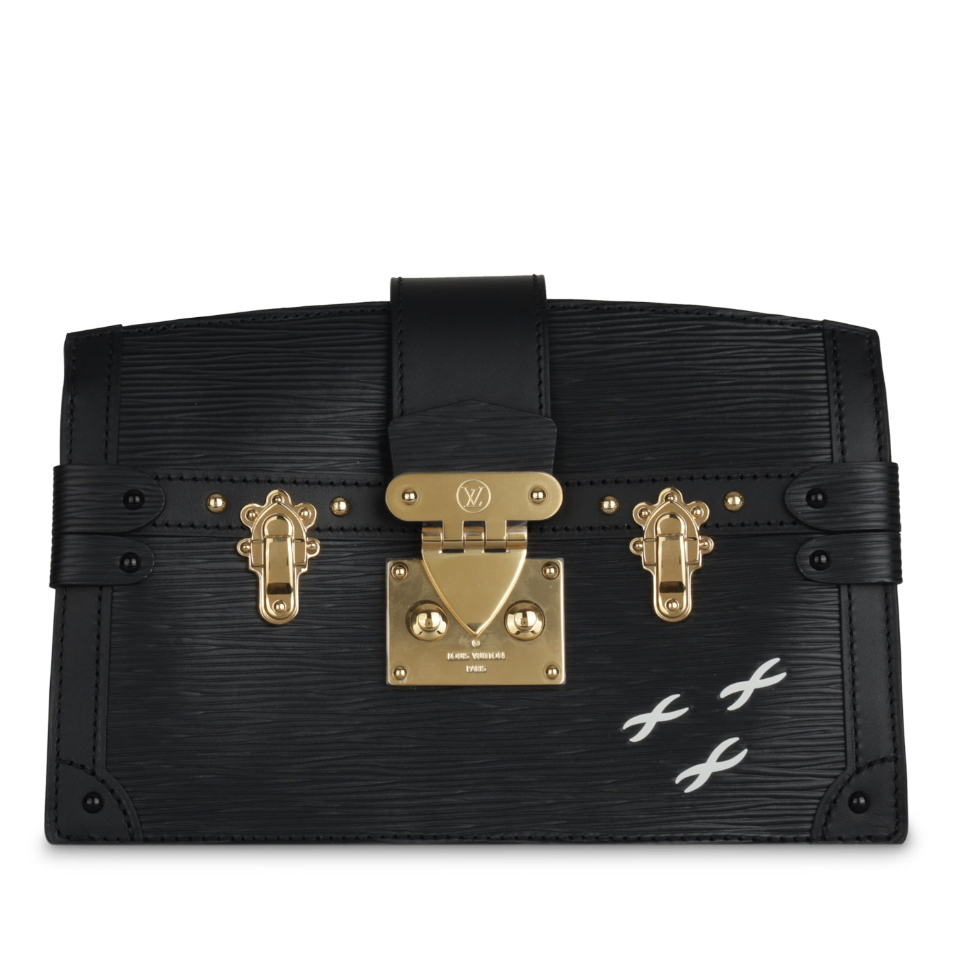 Louis Vuitton Trunk Clutch - Black Epi