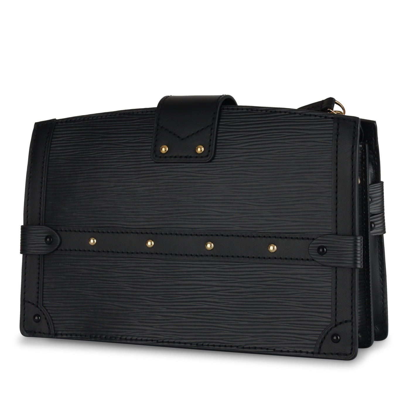 Louis Vuitton Trunk Clutch - Black Epi