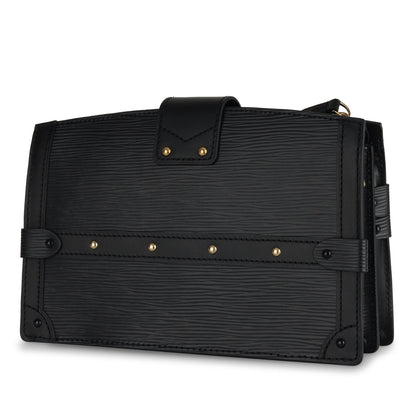 Louis Vuitton Trunk Clutch - Black Epi
