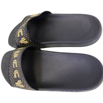 GUCCI Black Supreme Canvas Slide Sandal Size 11 519982 - Last Call