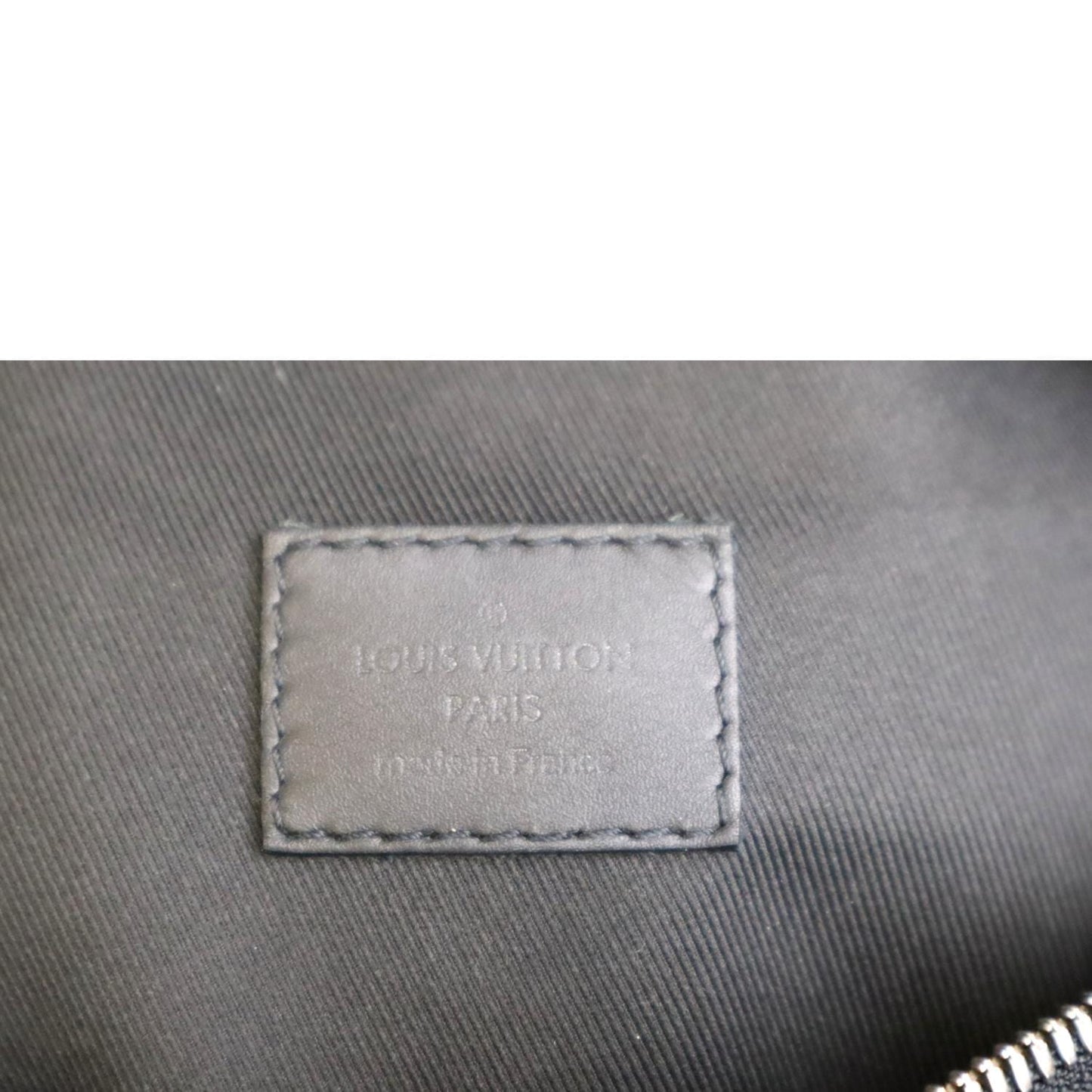 LOUIS VUITTON Campus Damier Infini Leather Bumbag Navy Blue