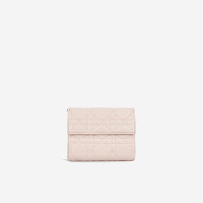 Christian Dior Lady Dior Flap Wallet