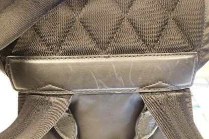 BURBERRY Black Technical Nylon Medium Rucksack Backpack Bag