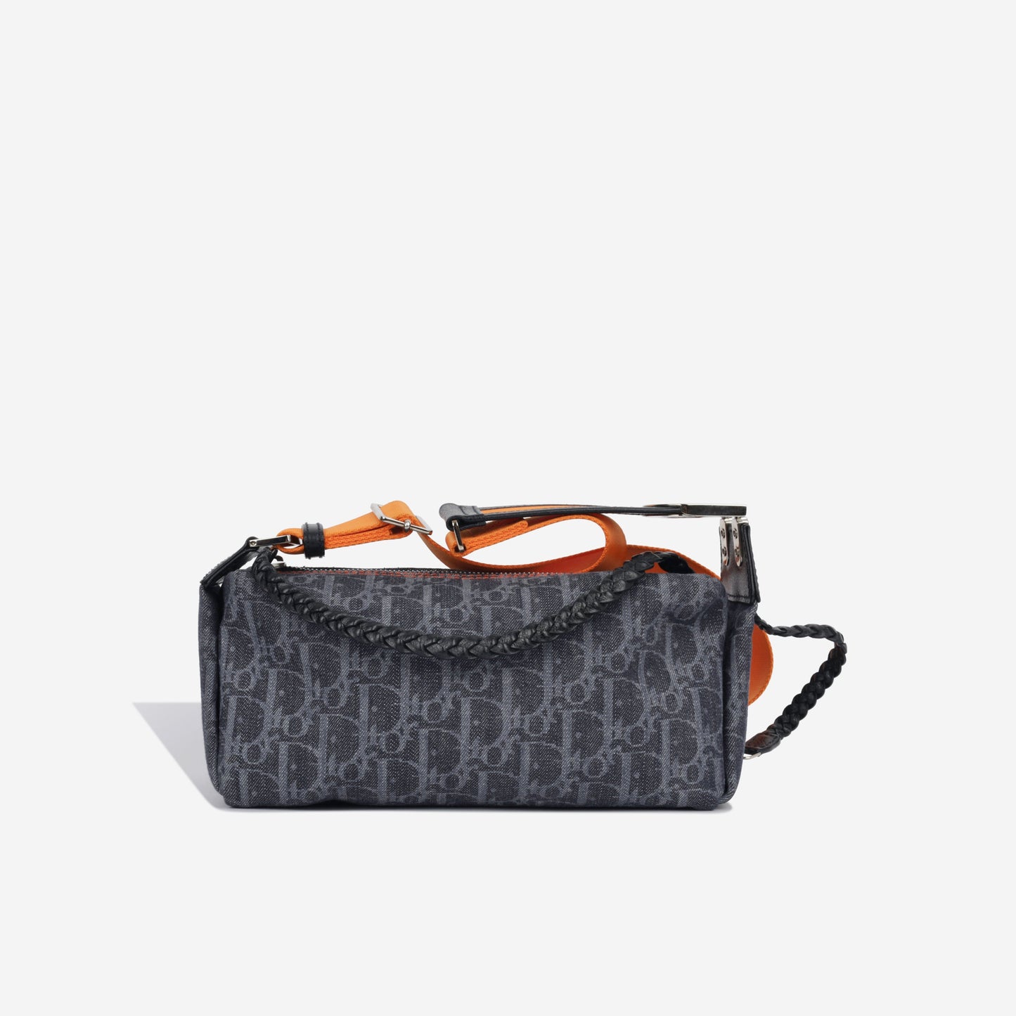Christian Dior Denim Flight Bag - Vintage