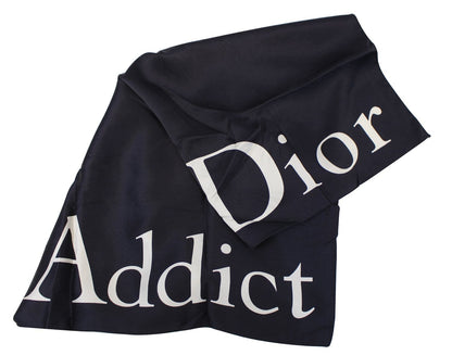 CHRISTIAN DIOR Black Dior Addict Handkerchief