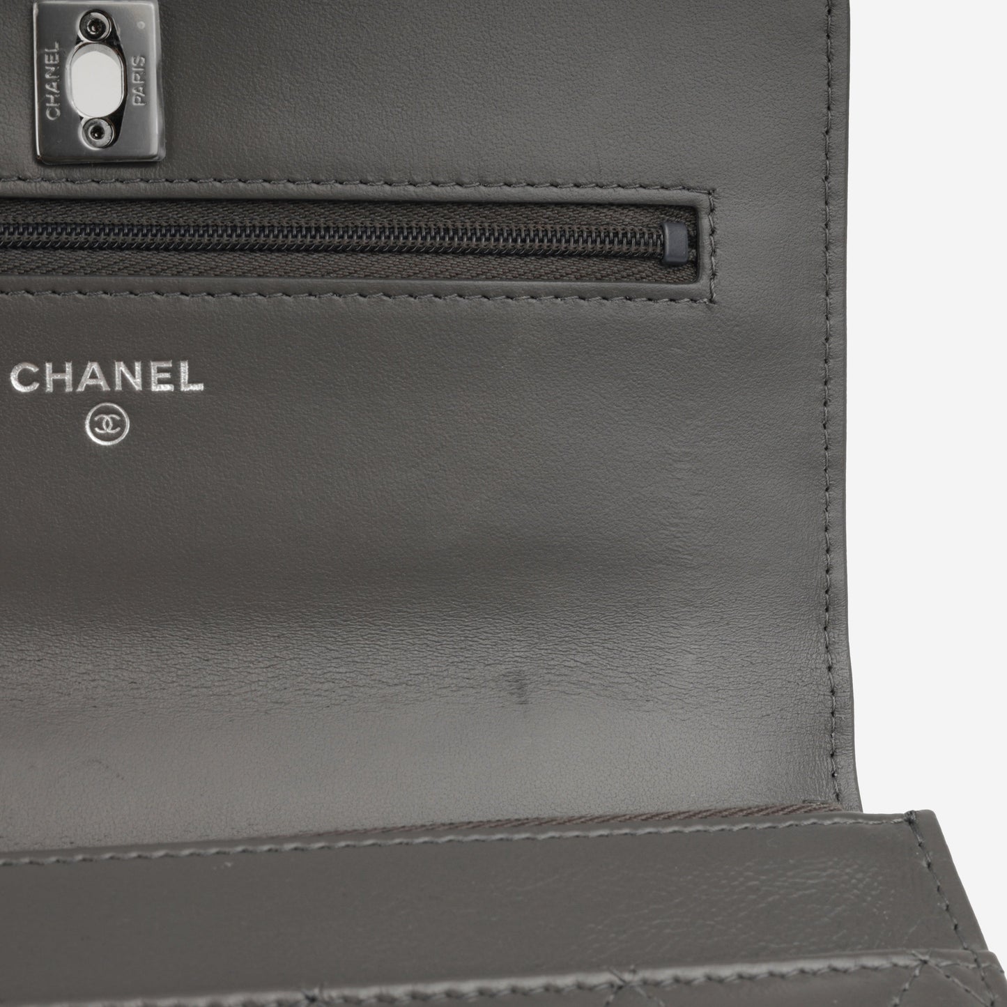 Chanel Top Handle Wallet on Chain