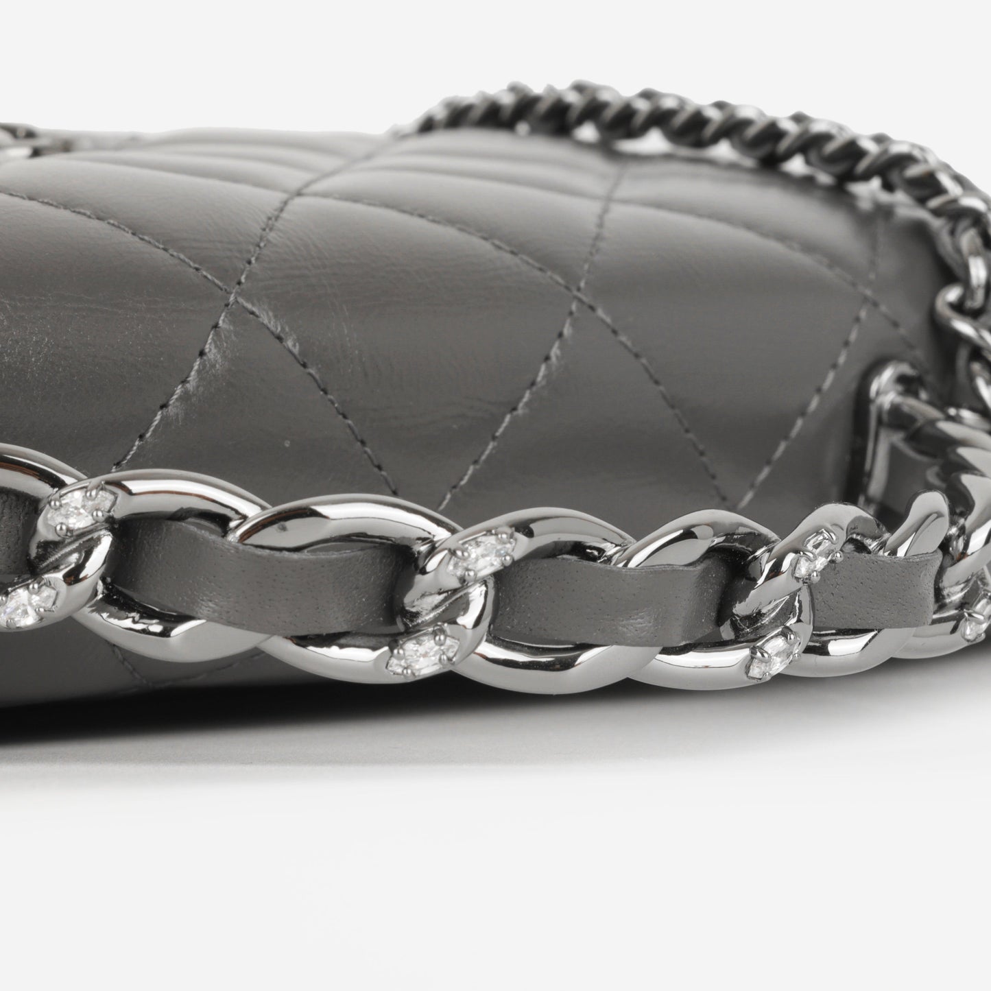Chanel Top Handle Wallet on Chain