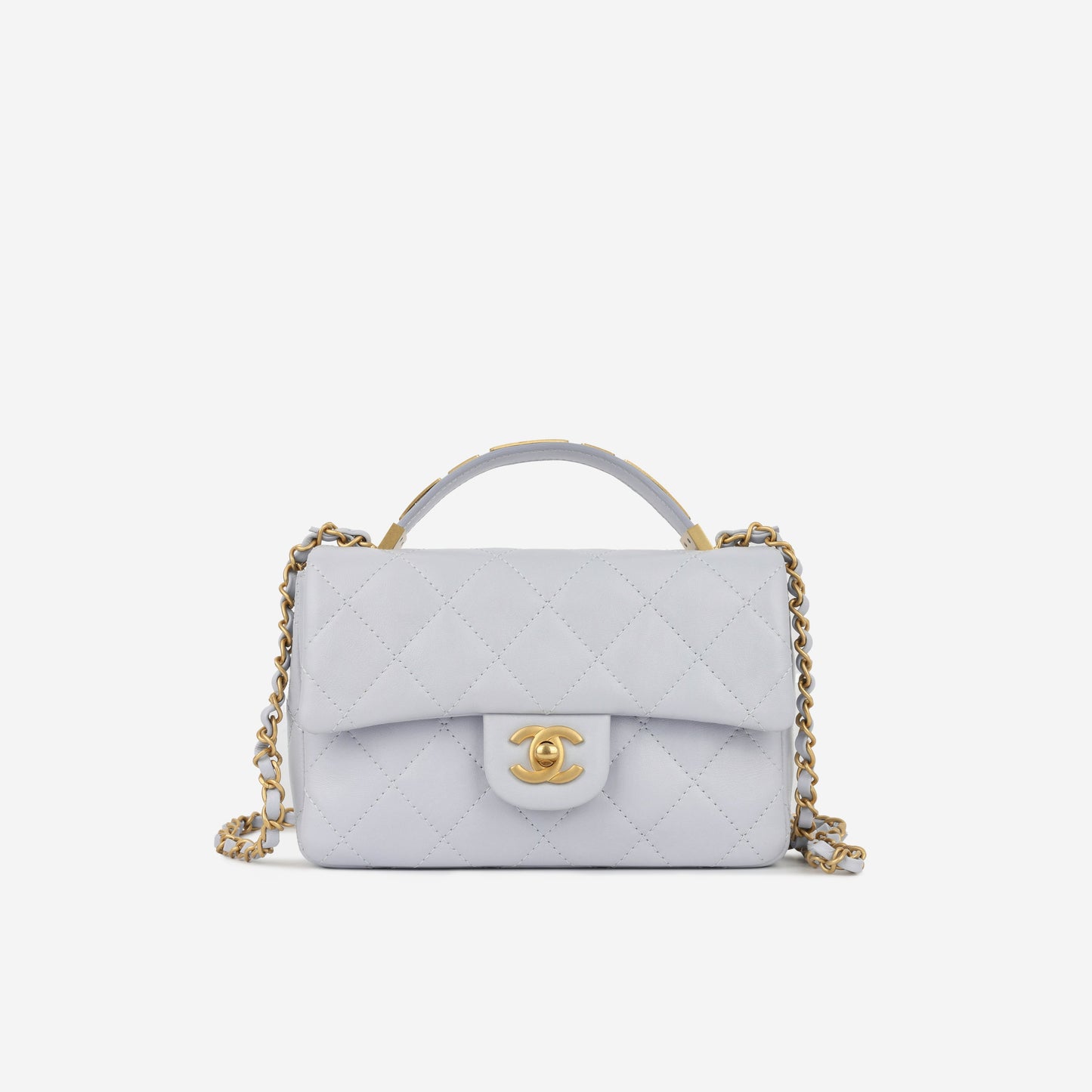 Chanel Seasonal Mini Rue Cambon Top Handle