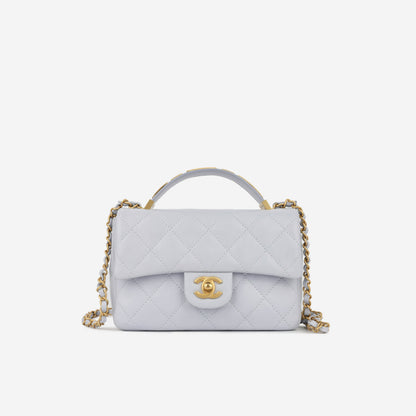 Chanel Seasonal Mini Rue Cambon Top Handle