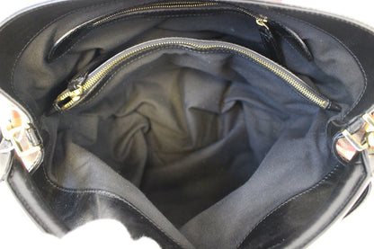 BURBERRY Bag - BURBERRY Nova Check Black Canvas Bridle Hobo Bag