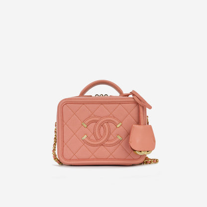 Chanel Filigree CC Vanity Case - Mini