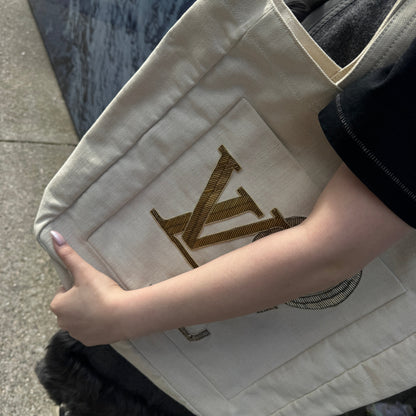 Louis Vuitton Vintage Canvas That's Love Toile Cabas MM