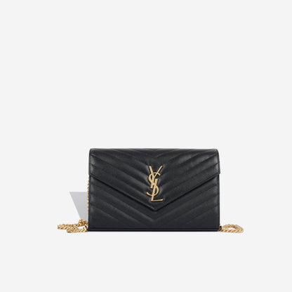 Saint Laurent Cassandre Chain Wallet