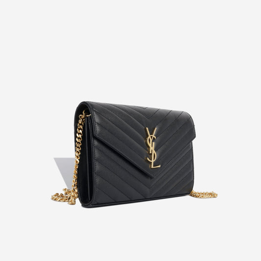 Saint Laurent Cassandre Chain Wallet