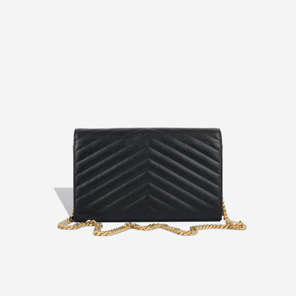 Saint Laurent Cassandre Chain Wallet