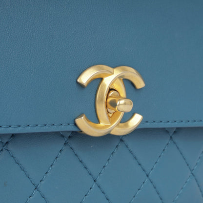 Chanel Multi Pouching Flap - Blue