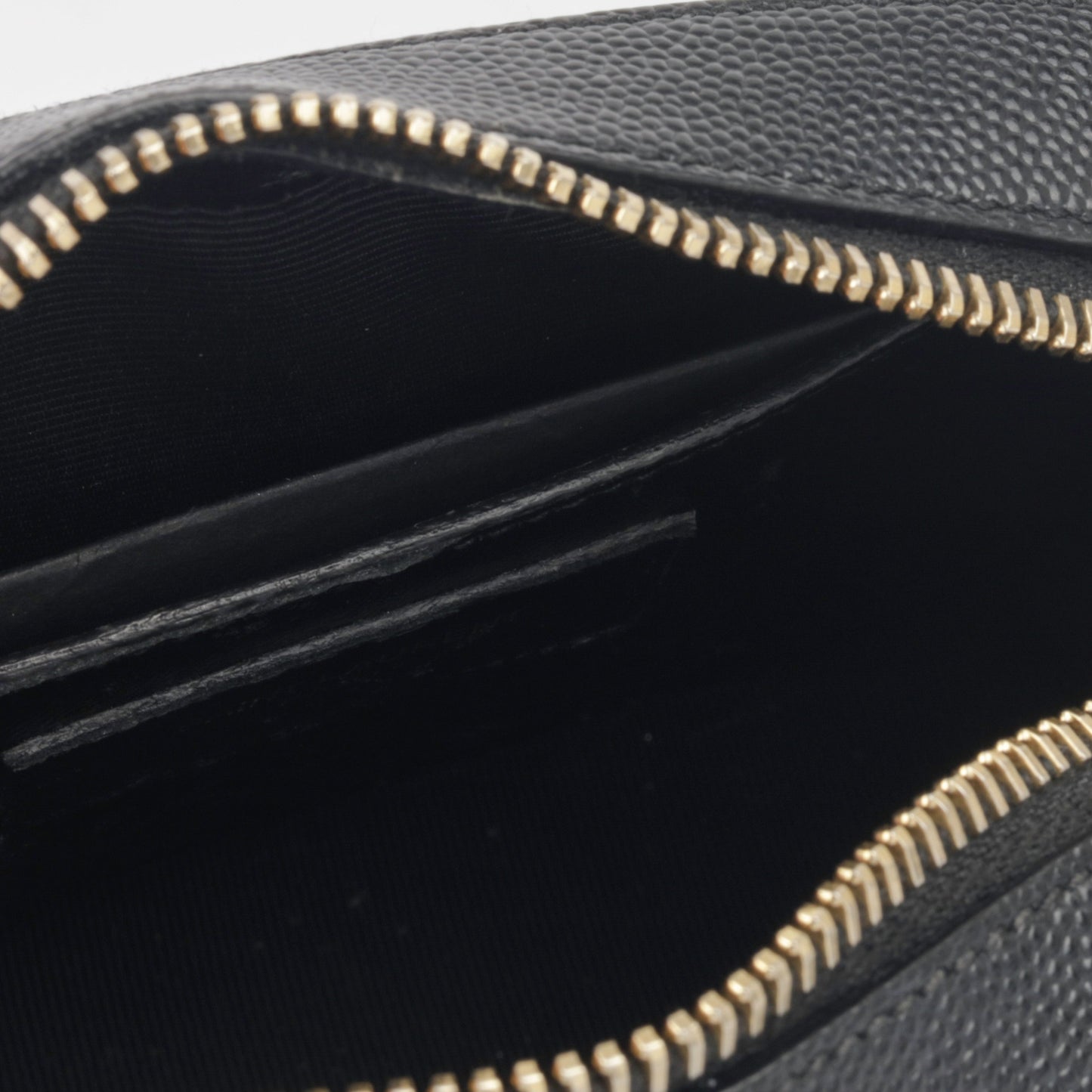 Saint Laurent Mini Camera Case - Black Grained GHW
