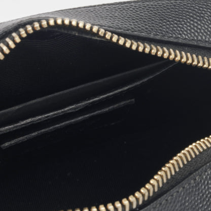 Saint Laurent Mini Camera Case - Black Grained GHW