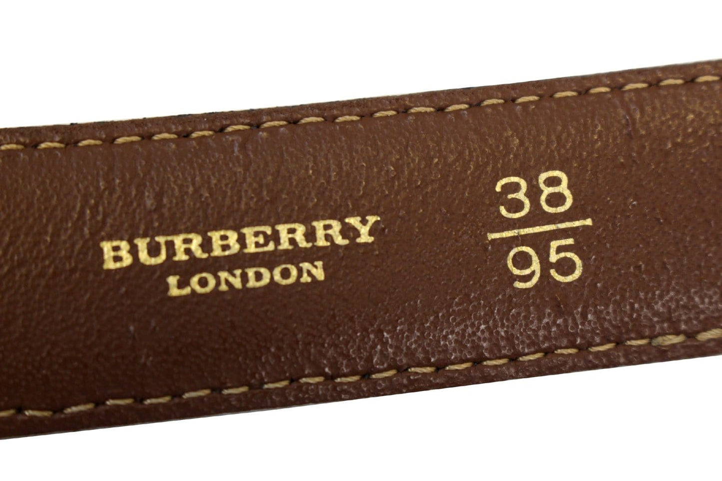 Burberry Barnsfield Horseferry Check Belt Size 38/95