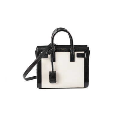 Saint Laurent Nano Sac de Jour Black/White