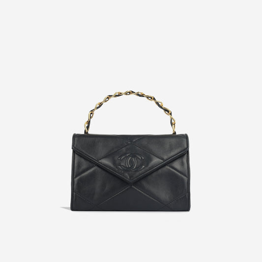 Chanel Vintage Envelope Top Handle