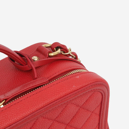 Chanel Large CC Filigree Vanity Case